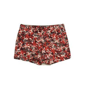 Banana Republic Hampton Fit Red Black White Floral